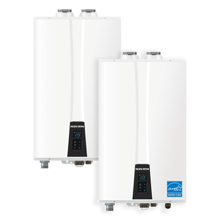 Navien tankless water heater units